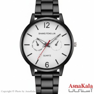 ساعت مردانه شانگ فنگ لین موتور کوارتز  کد WTCH11409W