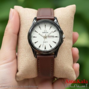 ساعت مردانه امگا چرم کلاسیک