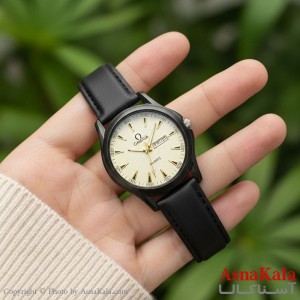 ساعت مردانه امگا چرم