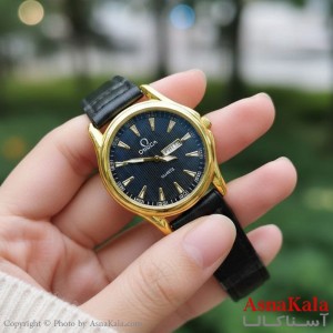 ساعت مردانه امگا چرم