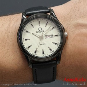 ساعت مردانه امگا چرم