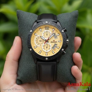 ساعت مردانه سویش  بندچرم