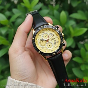 ساعت مردانه چرم ضدآب