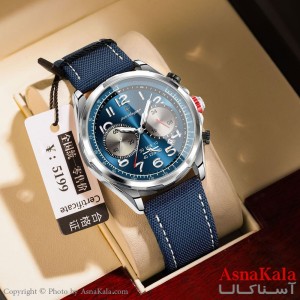 ساعت مردانه چرم صفحه ضدآب