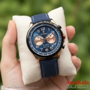 ساعت مردانه چرم صفحه شب نما ضدآب تا عمق بالا رنگ ثابت موتور کوارتز  کد WTCH11432W