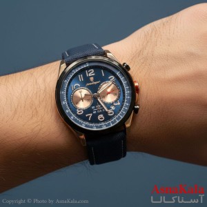 ساعت مردانه چرم صفحه شب نما ضدآب تا عمق بالا رنگ ثابت موتور کوارتز  کد WTCH11432W