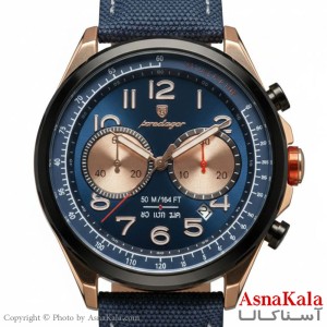 ساعت مردانه چرم صفحه شب نما ضدآب تا عمق بالا رنگ ثابت موتور کوارتز  کد WTCH11432W