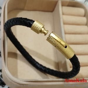 دستبند  چرم مردانه  مدل خاص