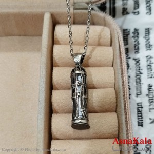 گردنبند اسپورت حزرامام  جواد استیل کد GNB162486W