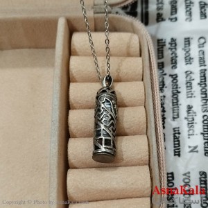 گردنبند اسپورت حزرامام  جواد استیل کد GNB162487W