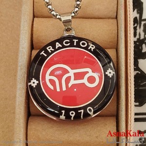 گردنبند مردانه استیل ارم تیم فوتبال تراکتور سازی تبریزکد GNB162511W