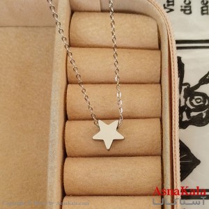 گردنبند زنانه استیل مدل ستاره کد GNB162517W