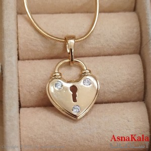 آویز ژوپینگ دخترانه رنگ طلایی کد GNB162532W