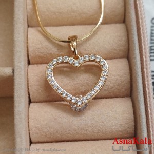 آویز ژوپینگ دخترانه رنگ طلایی کد GNB162540W