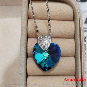 گردنبند زنانه سواروسکی  با کارت گارانتی و جعبه بگ سواروفسکی کد GNB162547W