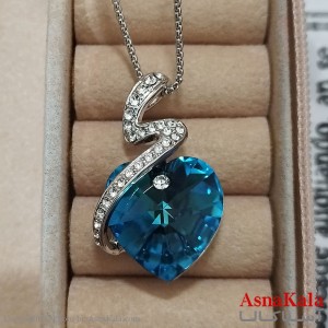 گردنبند زنانه سواروسکی  با کارت گارانتی و جعبه بگ سواروفسکی کد GNB162554W