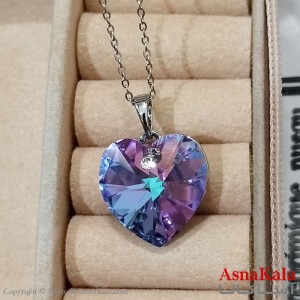 گردنبند زنانه سواروسکی  با کارت گارانتی و جعبه بگ سواروفسکی کد GNB162558W