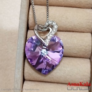 گردنبند زنانه سواروسکی  با کارت گارانتی و جعبه بگ سواروفسکی کد GNB162563W