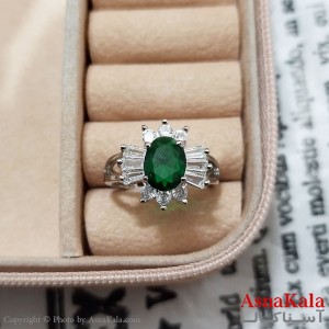 انگشتر زنانه استیل مینیمال فری سایز رنگ نقره ای کد ANG191230W