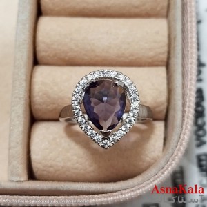 انگشتر زنانه استیل مینیمال فری سایز رنگ نقره ای کد ANG191237W