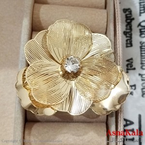 انگشتر زنانه فشن فری سایز رنگ طلایی کد ANG191316W