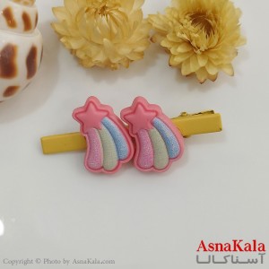 گیره مو زنانه انبری آبرنگی کد HAIR131061W