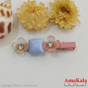 گیره مو زنانه انبری آبرنگی کد HAIR131068W