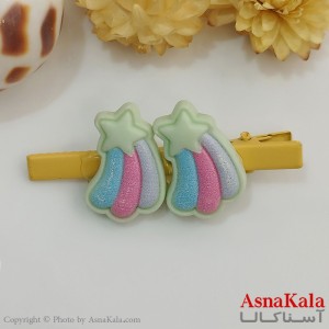 گیره مو زنانه انبری آبرنگی کد HAIR131074W