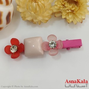 گیره مو زنانه انبری آبرنگی کد HAIR131078W