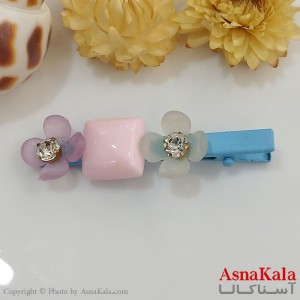 گیره مو زنانه انبری آبرنگی کد HAIR131082W