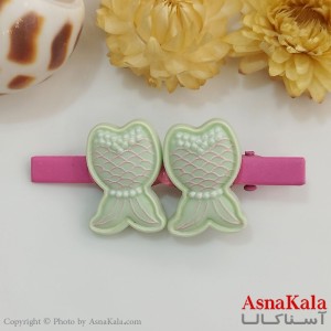 گیره مو زنانه انبری آبرنگی کد HAIR131087W