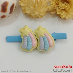 گیره مو زنانه انبری آبرنگی کد HAIR131088W