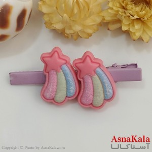 گیره مو زنانه انبری آبرنگی کد HAIR131089W