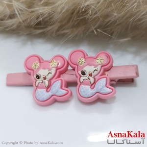 گیره مو زنانه انبری آبرنگی کد HAIR131104W