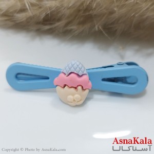 گیره مو زنانه انبری آبرنگی کد HAIR131111W