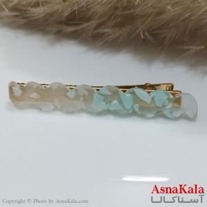 گیره مو زنانه انبری آبرنگی کد HAIR131124W