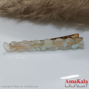 گیره مو زنانه انبری آبرنگی کد HAIR131127W