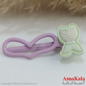 گیره مو زنانه انبری آبرنگی کد HAIR131133W