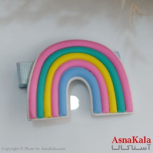 گیره مو زنانه انبری آبرنگی کد HAIR131143W