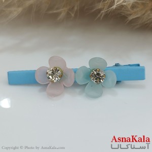 گیره مو زنانه انبری آبرنگی کد HAIR131159W