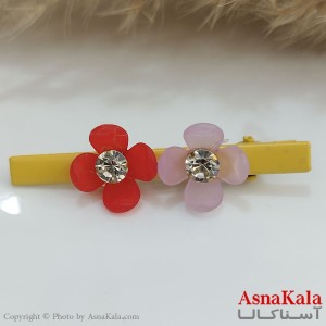 گیره مو زنانه انبری آبرنگی کد HAIR131160W