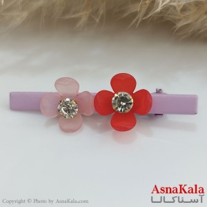 گیره مو زنانه انبری آبرنگی کد HAIR131166W