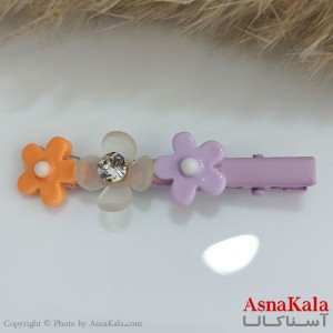 گیره مو زنانه انبری آبرنگی کد HAIR131174W