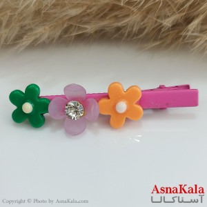 گیره مو زنانه انبری آبرنگی کد HAIR131175W