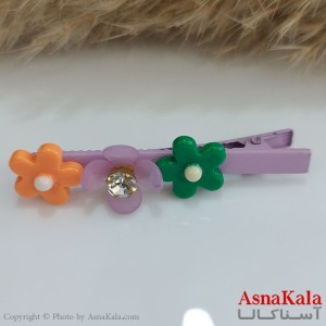 گیره مو زنانه انبری آبرنگی کد HAIR131180W