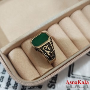 انگشتر طلاروس مردانه