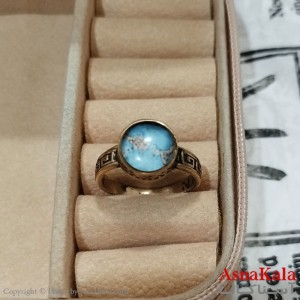 انگشتر طلاروس مردانه نگیندار کد ANG191381W