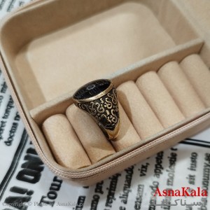 انگشتر طلاروس مردانه چهار قل