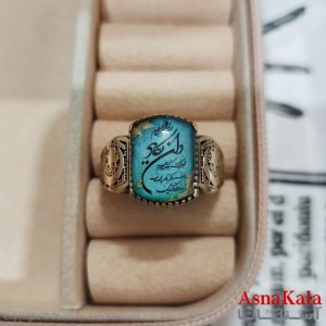 انگشتر طلاروس مردانه نگیندار وان یکاد کد ANG191392W