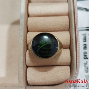 انگشتر طلاروس مردانه نگیندار